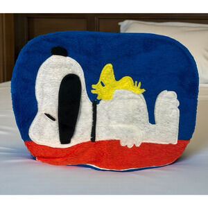 Vintage 60s Snoopy and Woodstock Sears Pillowcase Schulz Peanuts Charlie Brown